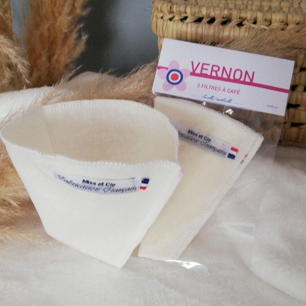 Set di 2 filtri per caffè riutilizzabili