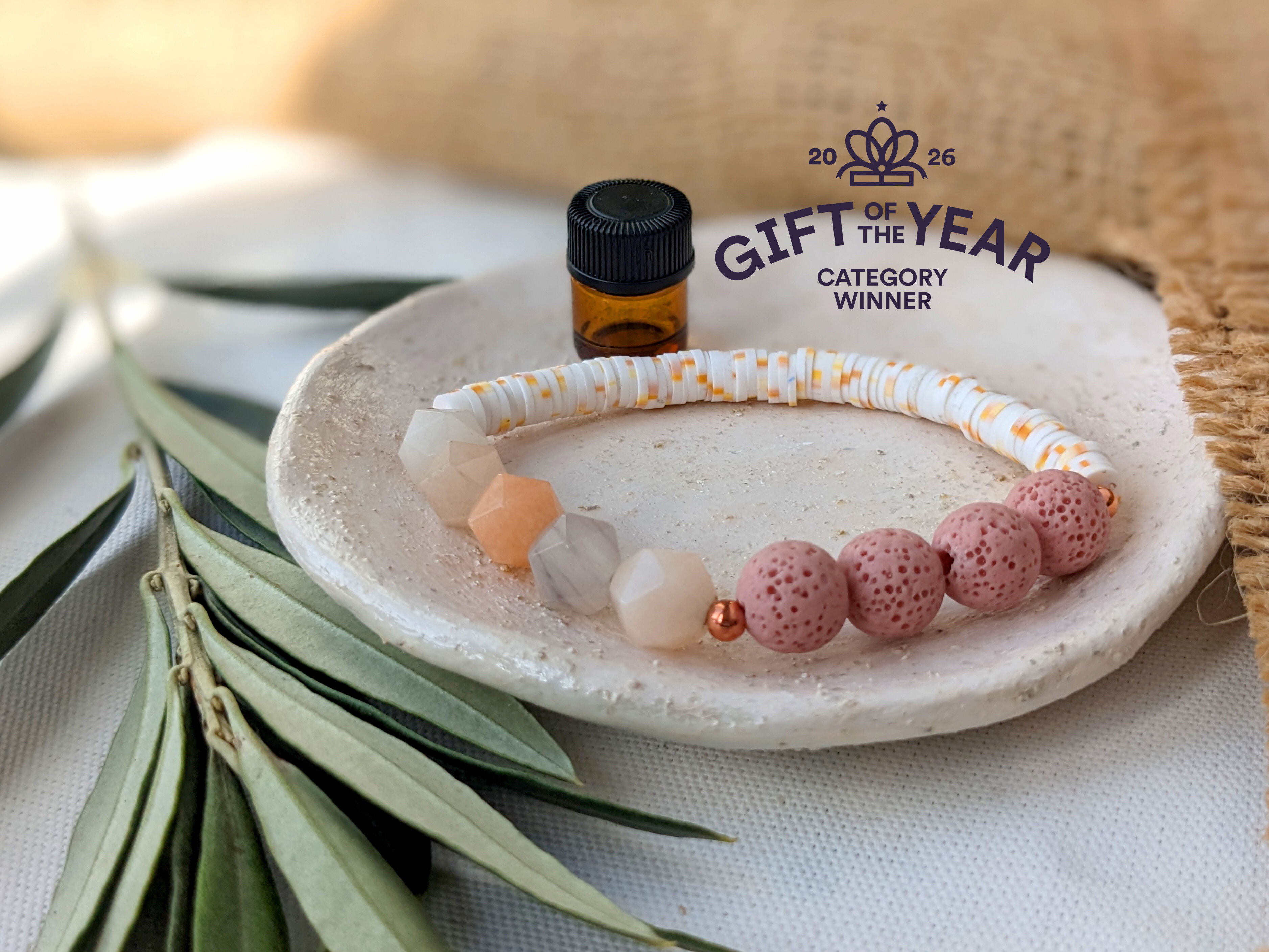 アクセサリー Ans Dotsloevner / WHIP BRACELET Buy wholesale Aromatherapy Essential Oil Diffuser Bracelet - Rose