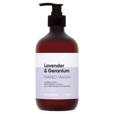 Lavender and Geranium Hand Wash