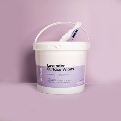 Lavender Scented Surface Cleaning Wipes