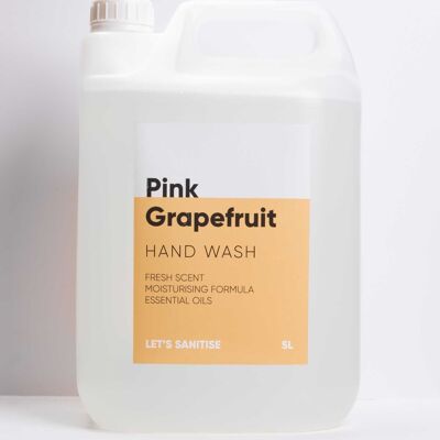 5L Pink Grapefruit Hand Wash Refill