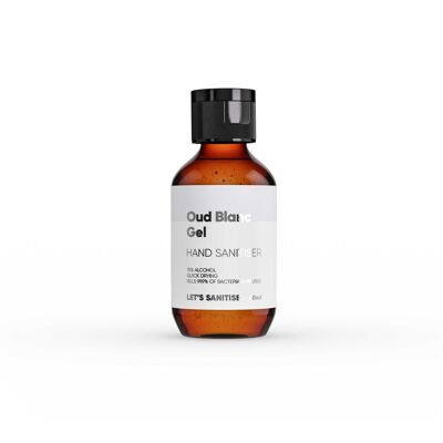 60ml Oud Blanc Flip Cap Sanitiser Gel - Single Bottle