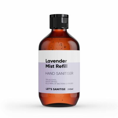 250ml Lavender Sanitiser Mist Refill