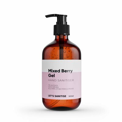 Berry Scented Sanitiser Gel - Single Bottle