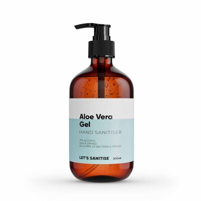 Aloe Vera Scented Sanitiser Gel - Single Bottle