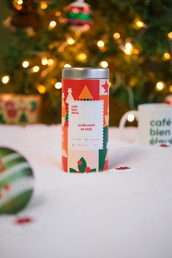 Boîte de café - Mélange de Noël 200g en grain