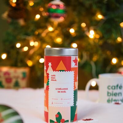 Boîte de café - Mélange de Noël 200g en grain