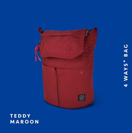 SAC TEDDY Maroon