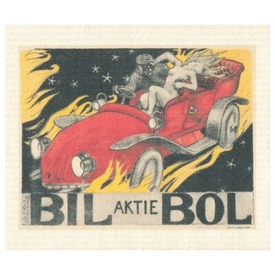 Paño de cocina cartel Bil-Bol