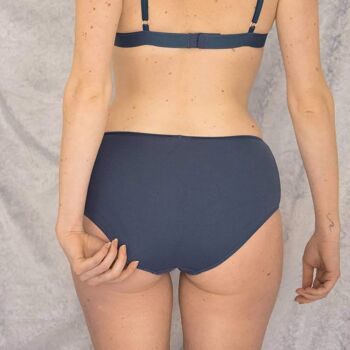 Soutien-gorge Savannah bleu en coton bio 4