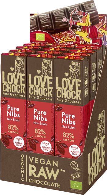 Vegan Dark Chocolate COCOA NUTS 82% 40 g organic 3