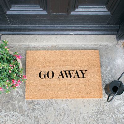 Go Away Doormat