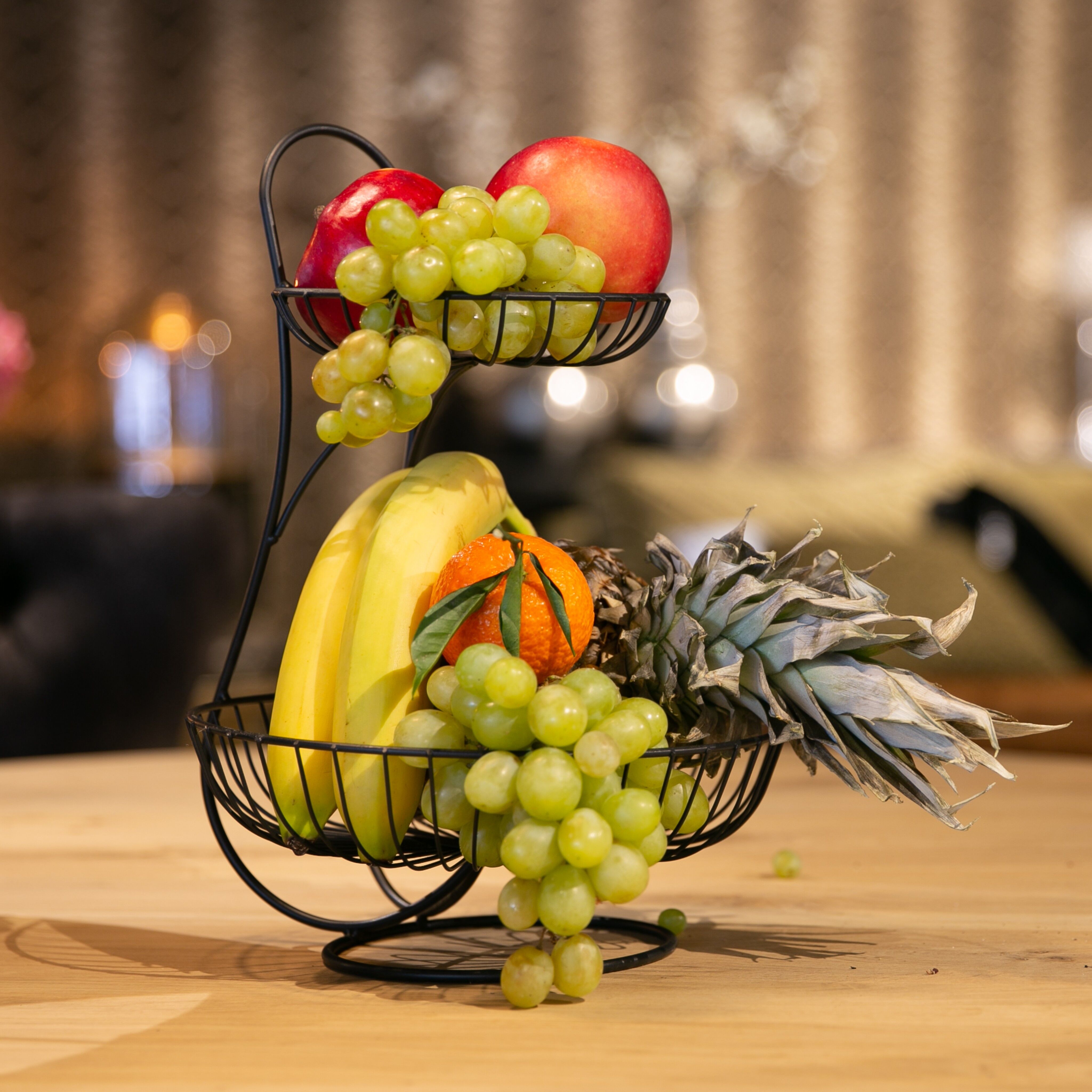 Buy wholesale YNONA Fruit bowl Etagere two layers