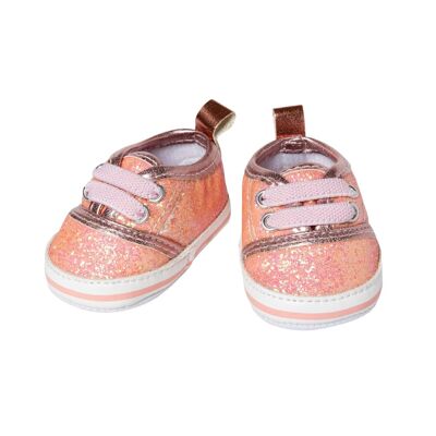 Sneakers con glitter, rosa, taglia. 38-45 cm