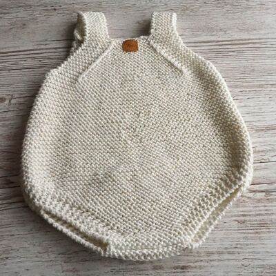 Lucie Romper in cream 6-9 Months