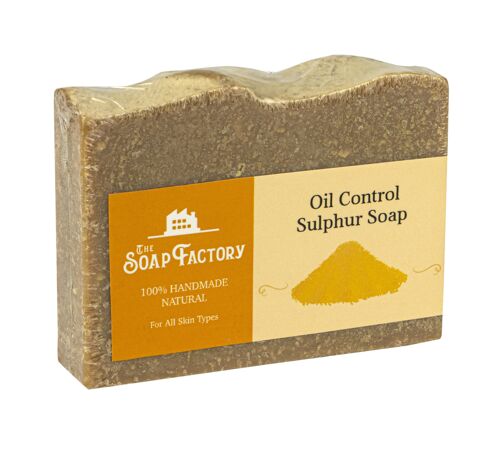 The Soap Factory Artisan Kollektion ölkontrollierende SCHWEFEL Seife 110 g