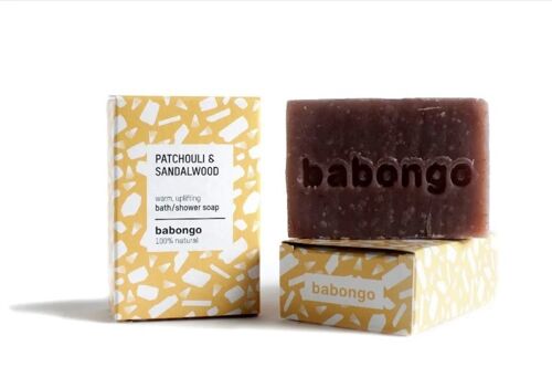 Babongo bath soap Patchouli & Sandalwood