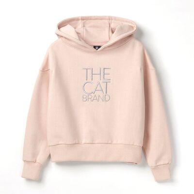 Batwing Hoodie Pale Pink