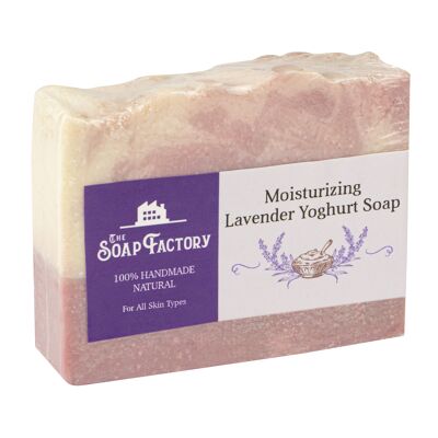 The Soap Factory Artisan Kollektion erfrischende LAVENDEL - JOGHURT Seife 110 g