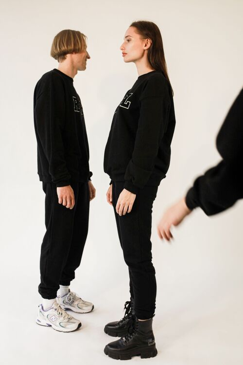 RSCL joggers  - Oversize   - PREMIUM LINE -  black