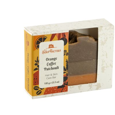 ORANGE & COFFEE & PATCHOULI Soap - The Soap Factory - Artisan Collection - 100 g