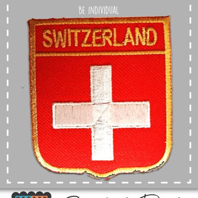 Schweiz Flagge Fahne-A0337Switzerland