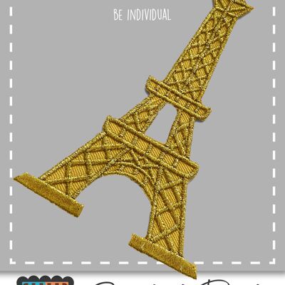Eiffelturm Paris France-A0494eiffelgold