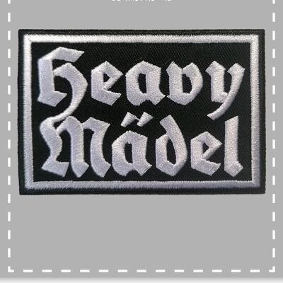 Biker Zitat Spruch Heavy Mädel-A1196