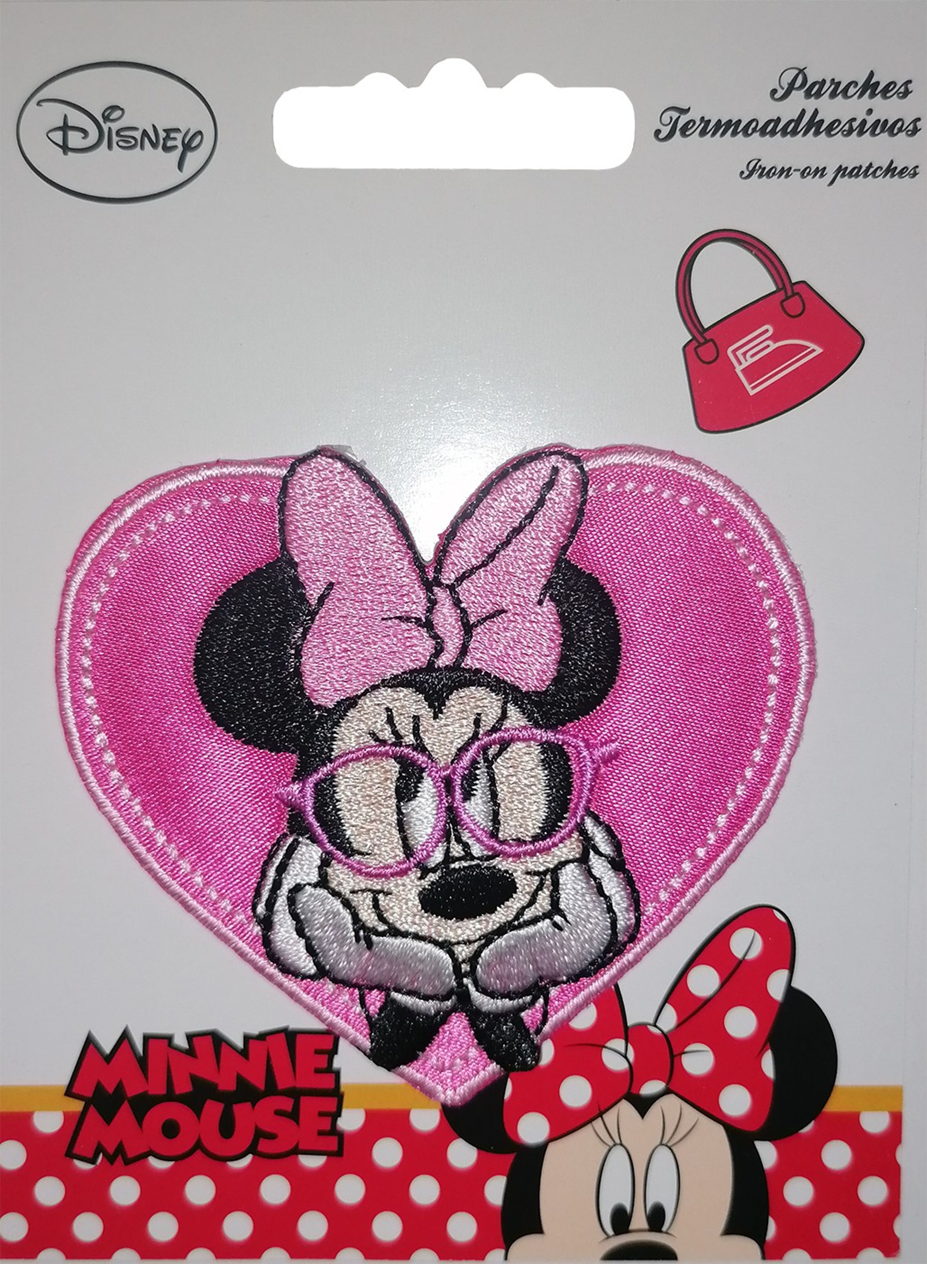 Minnie Mouse Iron-On Patch