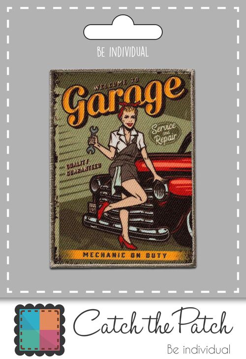 Pin up Girl Vintage Garage-A2103x