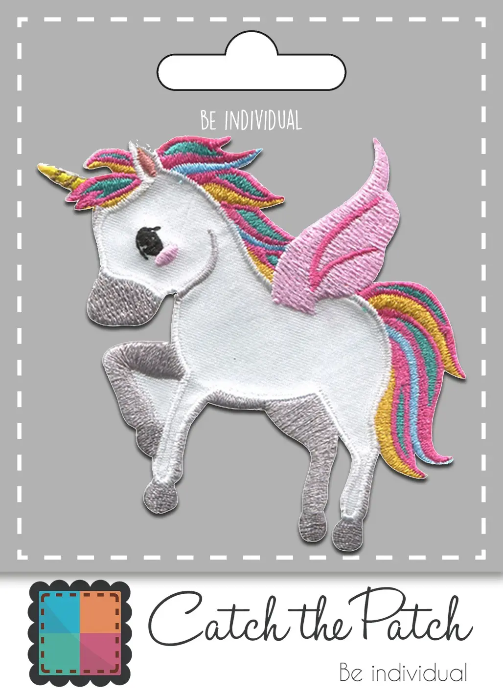 Costume Ailes De Licorne Colorées Pour Enfant - Set 3 Pièces Avec Plumes, Corne Et Baguette