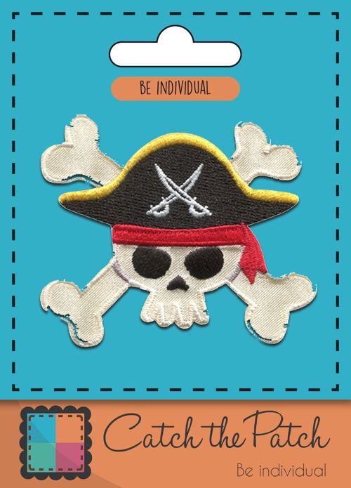 Totenkopf Pirat Logo Skull Beach-A2370