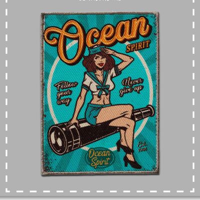 Pin up Girl Vintage Ocean Spirit-A2514
