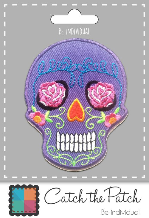 Totenkopf Skelett-A0837roseskull