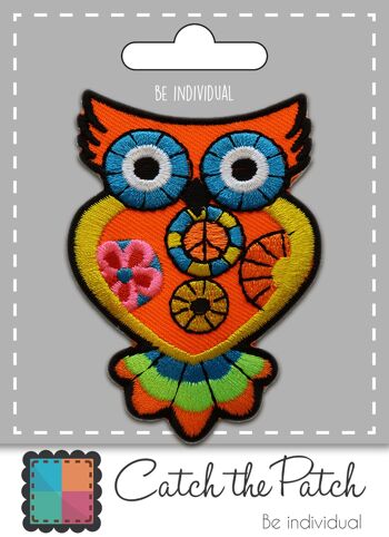 Chouette animaux enfants-A0882owl