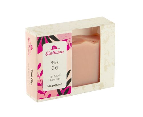 PINK CLAY Seife - The Soap Factory - Artisan Kollektion - 100 g