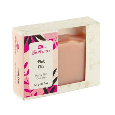 PINK CLAY soap - The Soap Factory - Artisan Collection - 100 g