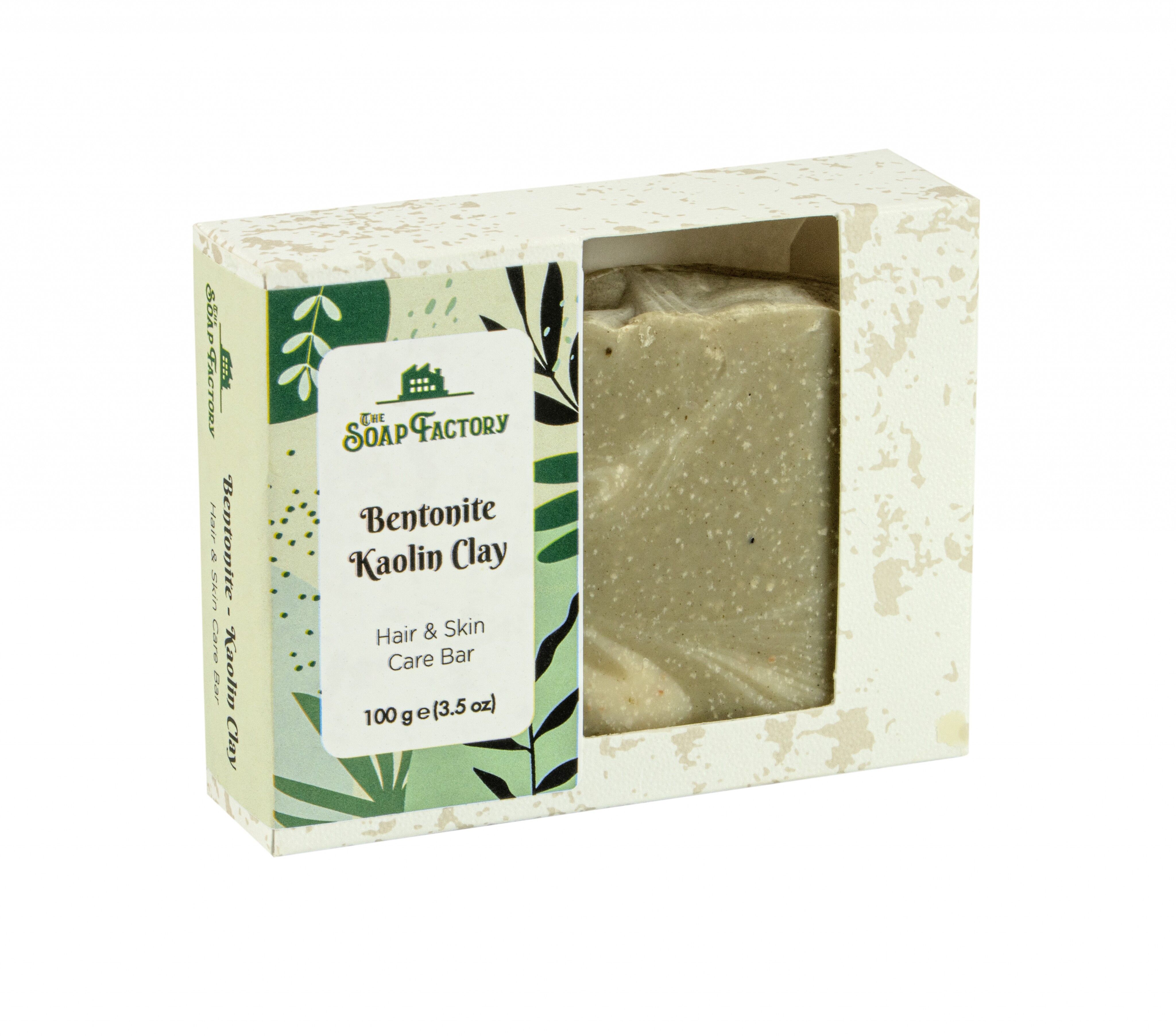Sapone ARGILLA BENTONITE E CAOLINO - La Fabbrica del Sapone - Collezione Artigianale - 100 g