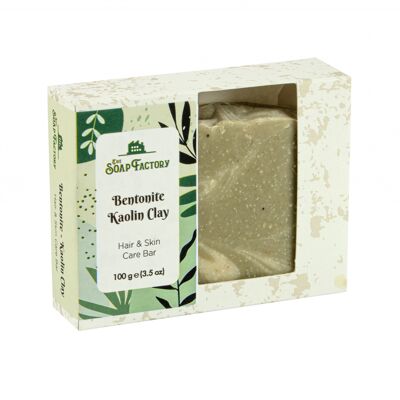 BENTONITE & KAOLIN CLAY Soap - The Soap Factory - Artisan Collection - 100 g