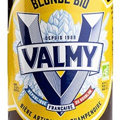 Bière Valmy blonde bio 33 cl