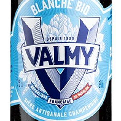 Bière Valmy blanche bio 75 cl