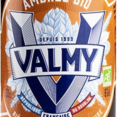 Bière Valmy ambrée bio 33 cl