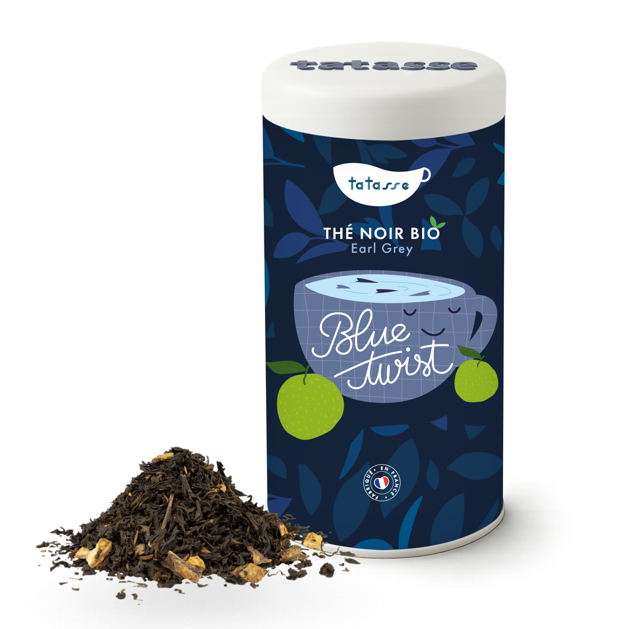 Organic Earl Grey black tea – bergamot infusion – Blue Twist