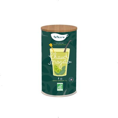 Chaud Mojito - Thé vert bio saveur menthe-citron