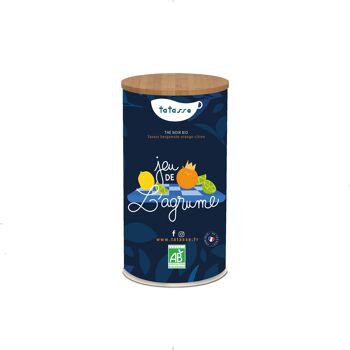 Jeu de l’Agrume - Thé noir BIO saveur bergamote-orange-citron 1