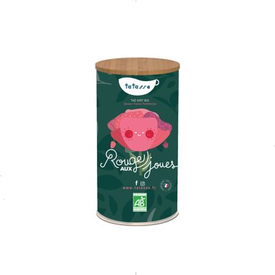 Rouge aux Joues - Organic green tea strawberry-raspberry flavor