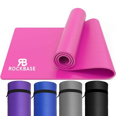Yoga Mat Soft Foam 10mm Thick Gym Exercise Mat
180cm x 61 cm Pink