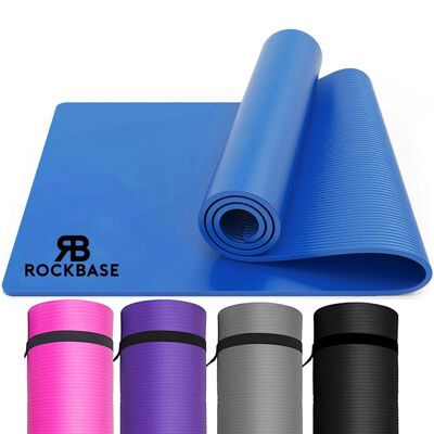 Yoga Mat Soft Foam 10mm Thick Gym Exercise Mat
180cm x 61 cm Blue