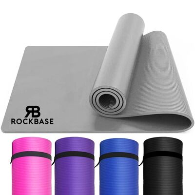 Yoga Mat Soft Foam 10mm Thick Gym Exercise Mat
180cm x 61 cm Grey