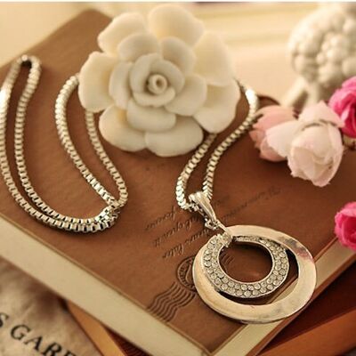 Double Ring Chain Necklace
